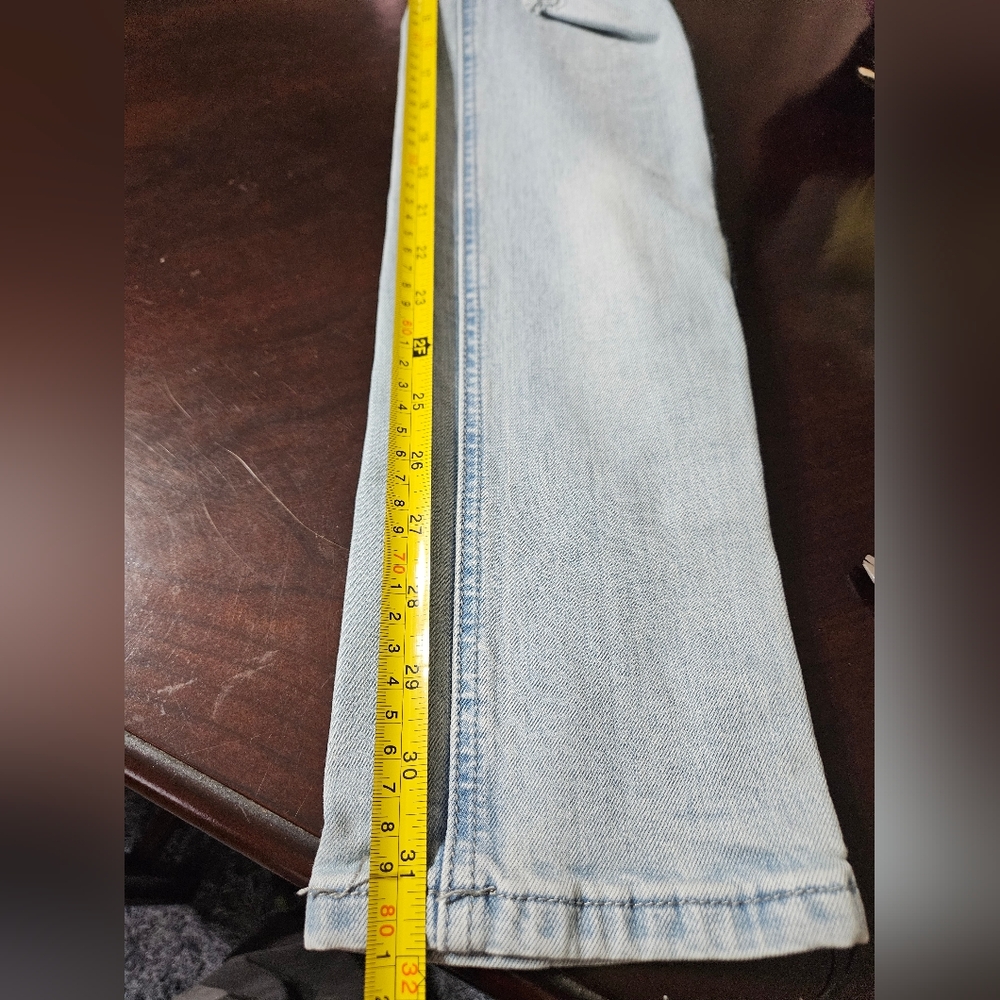 DNA Jeans Red Stone Distressed Jeans Size 32 - Picture 9 of 9